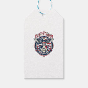 Patriotisk kustpreppad vektor grafisk t-shirt presentetikett