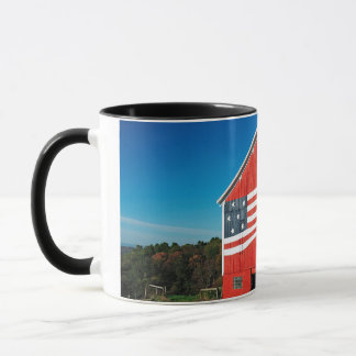 Patriotisk ladugård mugg