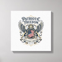 Patriotisk Lejonörn Vaktande Djur Hybrid Patriotis