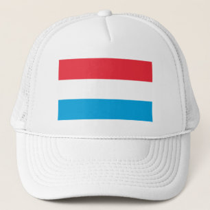 Patriotisk luxemburgsk flagga keps