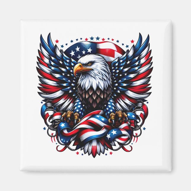 Patriotisk Magnet (Framsidan)