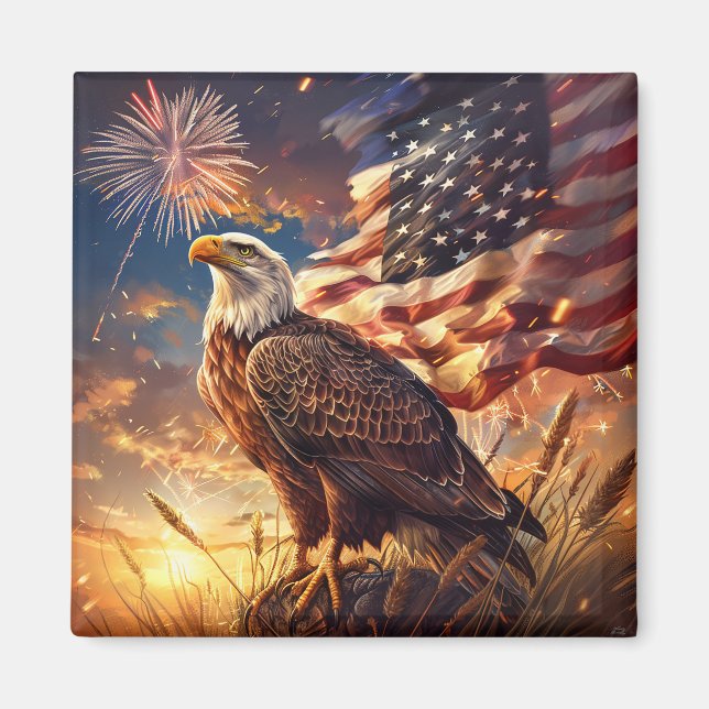 Patriotisk Magnet (Framsidan)