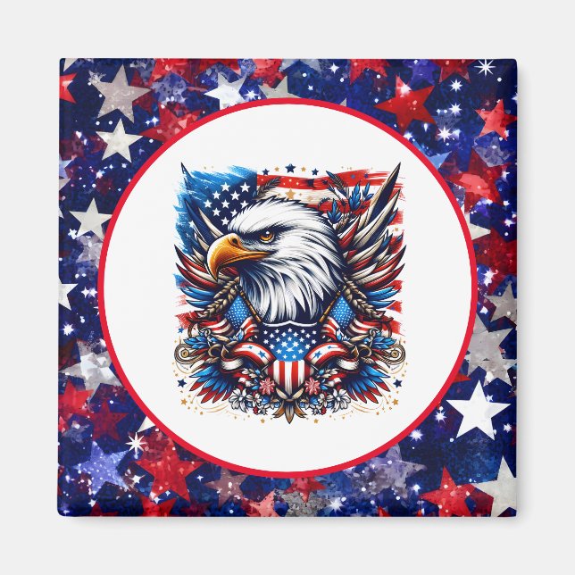 Patriotisk Magnet (Framsidan)