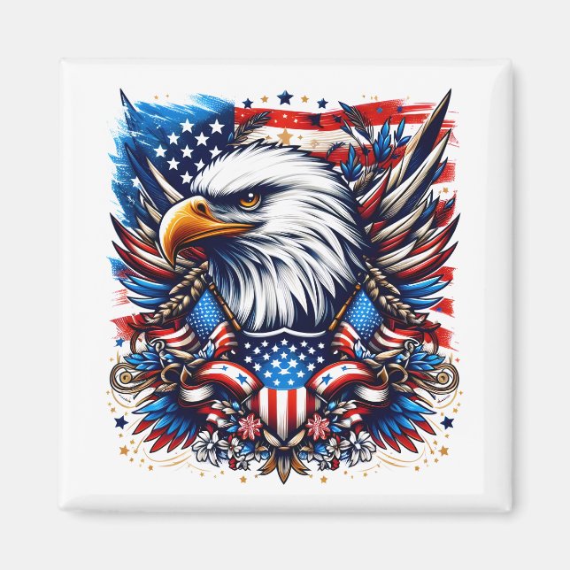Patriotisk Magnet (Framsidan)