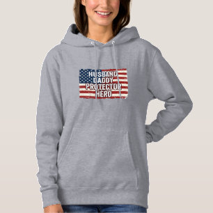 Patriotisk Make Pappa Beskyddare Hjälte Flagga Trö T Shirt