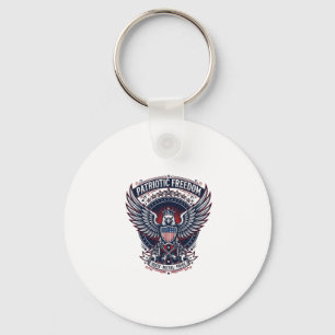 Patriotisk Metal Vingar Patriot Musik Rock Metal P Nyckelring