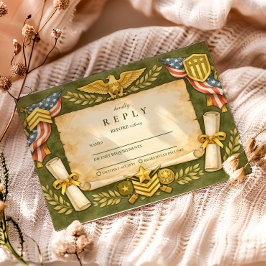 Patriotisk Militär Examenfest OSA Kort