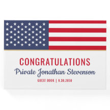 Patriotisk militär Studenten armé Amerikanska Flag