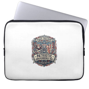Patriotisk motor patriot motorcykel frihet patriot laptop fodral