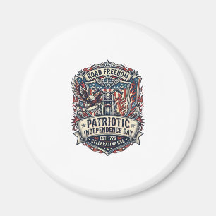 Patriotisk motor patriot motorcykel frihet patriot magnet