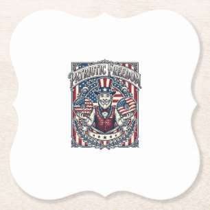 Patriotisk munkälskare vektor grafisk t-shirt_1 underlägg papper