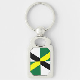 Patriotisk nyckelkedja med Montereys Flagga