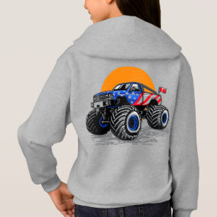 Patriotisk Off Road Monster Truck Äventyr T Shirt