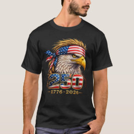 Patriotisk Örn 250 Amerikansk Grafik T Shirt