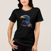 Patriotisk örn flicka t-shirt