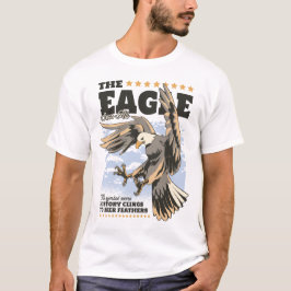 Patriotisk Örn med “The American Eagle” T Shirt