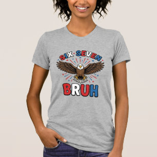 Patriotisk Örn Sex Sju Bruh Vektor Design_1 T Shirt