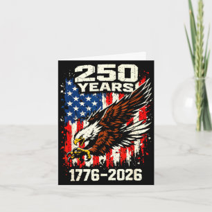 Patriotisk örnflagga 250-årsjubileum usa kort