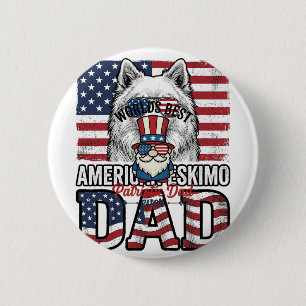 Patriotisk pappa Gnome Vintage Vector T-shirt Desi Knapp