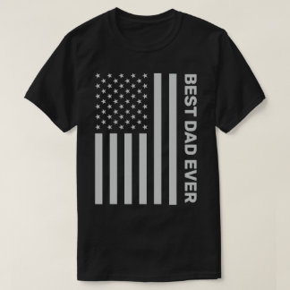 Patriotisk Personlig Fars dag American Flagga T Shirt
