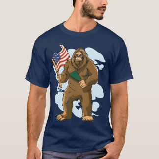 Patriotisk Pickleball Sport Älskare Design vänner T Shirt