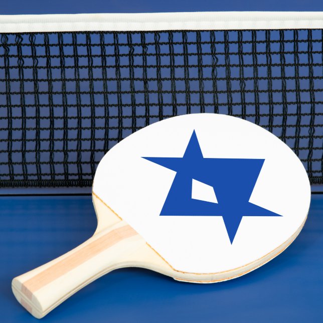Patriotisk pingisracket med Toyota-flagga  (Insitu)