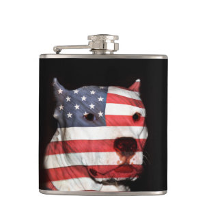 Patriotisk pitbull fickplunta