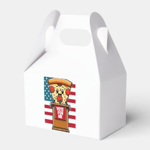patriotisk pizza-omröstning för mig presentaskar