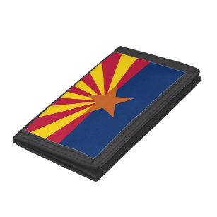 Patriotisk plånbok med flagga av Arizona