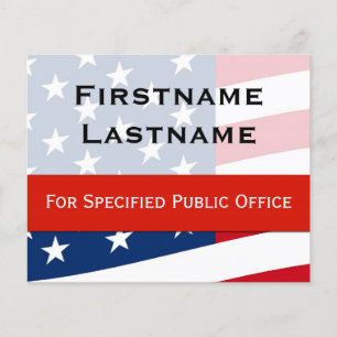 Patriotisk politisk Kampanj Flyer, liten Storlek Flygblad