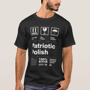 Patriotisk polsk patriotism Polen Land Pride P T Shirt