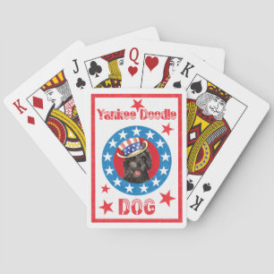 Patriotisk portugisisk Vatten Hund Casinokort