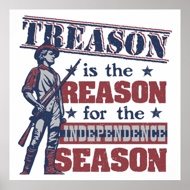 Patriotisk Poster - Vintage Americana (Framsidan)