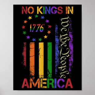 Patriotisk pro-demokratisk protest 14 juni Inga ku Poster