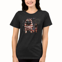 Patriotisk Pug-konst