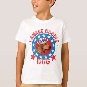 Patriotisk Redbone Coonhound T-shirt