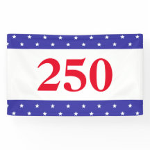 Patriotisk Röd Vit & Blå 250 Knapp