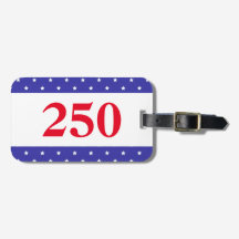 Patriotisk Röd Vit & Blå 250 Knapp