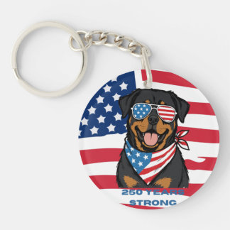 Patriotisk Rottweiler
