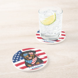 Patriotisk Rottweiler  Underlägg