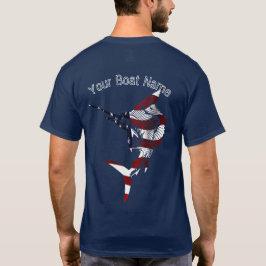 Patriotisk SailfishT-tröja T-shirt