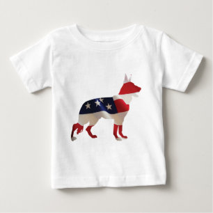 Patriotisk Schäferhund Tee