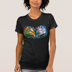 Patriotisk September 11th utslagsplats T-shirt