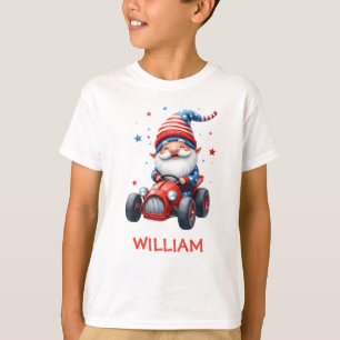 Patriotisk självständighetsdag födelsedag t shirt