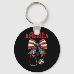 Patriotisk sjuksköterska, Amerika Stetoskopbåge, U Nyckelring