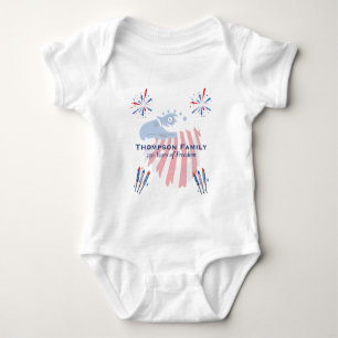 Patriotisk skallig örn Amerika 250-årsjubileum 4:e T Shirt