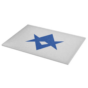 Patriotisk skärbräda med Toyota Citys flagga