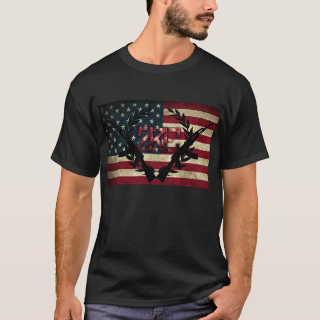 Patriotisk skjorta för ZKE Tröja (Framsida)