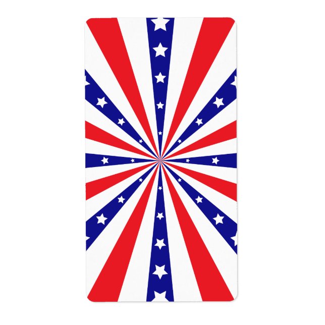 Patriotisk solstrålning fraktsedel (Framsidan)