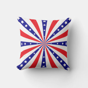 Patriotisk solstrålning kudde